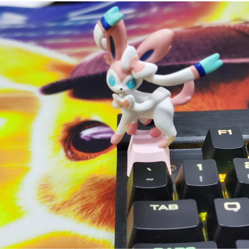 

DIY Key cap creativity Elf mechanical keyboards keycap personality design,Cartoon anime Cherry MX axis keycaps,M76