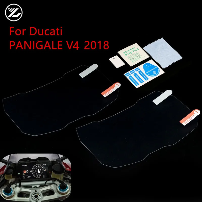 

Moto Cluster Scratch Protection Film Instrument Dashboard Cover Guard TPU Blu-ray for ducati PANIGALE V4 2016