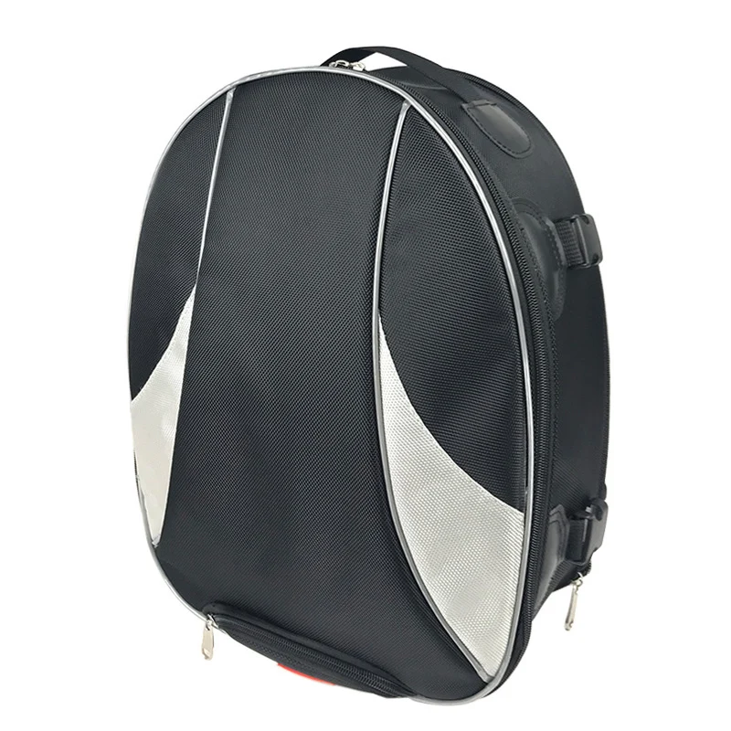 

Motorcycle Back Seat Bag Tail Bag 28L, Waterproof Motorcycle Fuel Tank Bag Dual Shoulder Helmet Bag Helmet Bag