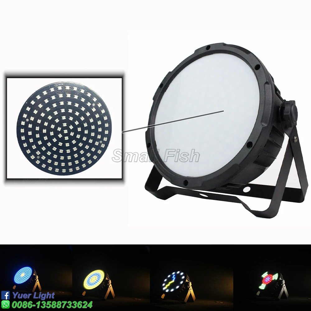 Hot Sales 127 LED Point Control Magic Par Light Strobe DMX Sound Controller Party Dj Disco Bar Strobe Dimming Effect Projector