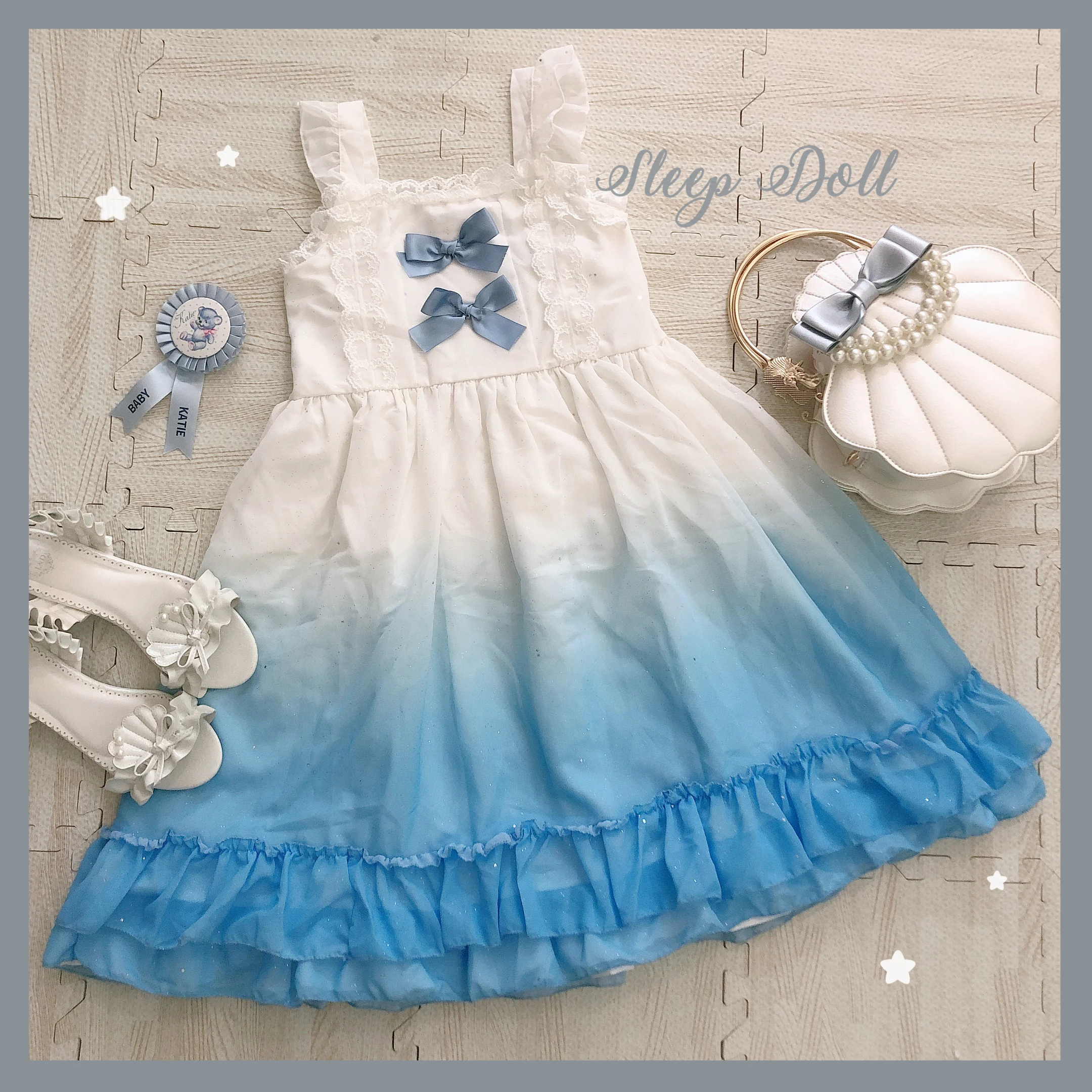 Sommer palace süße prinzessin lolita strap kleid vintage hohe/mittleren taille viktorianischen kleid kawaii mädchen gothic lolita weiche mädchen