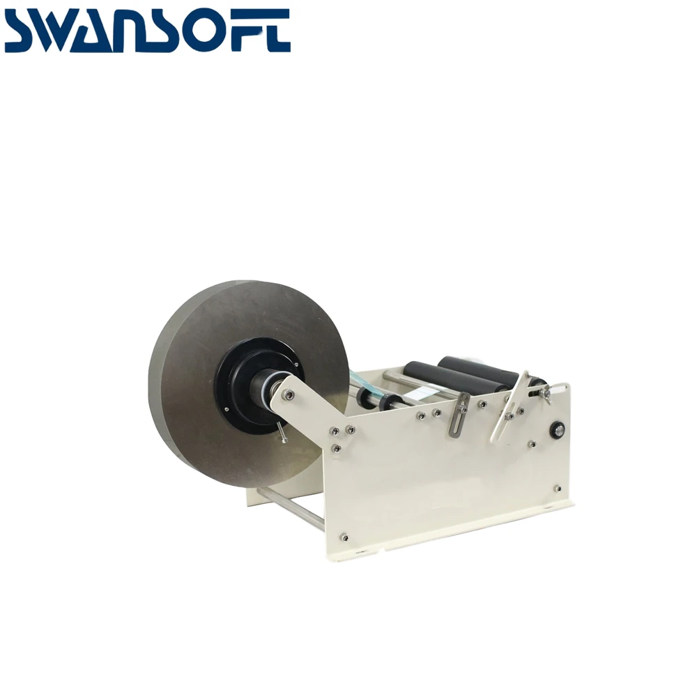 Swansoft Handleiding Fles Etikettering Machine Met Een Sticker Machine Klaar Om