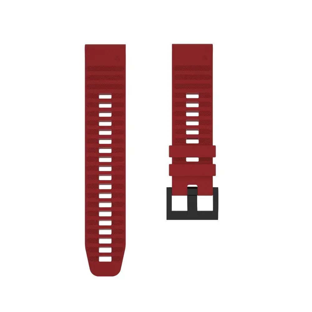 22 26mm Quickfit Smart Watch Straps For Garmin Fenix 7 7X 6 6X Pro 5X 5 Plus 3HR 935 945 Sport Silicone Watchband Wriststrap New view 5