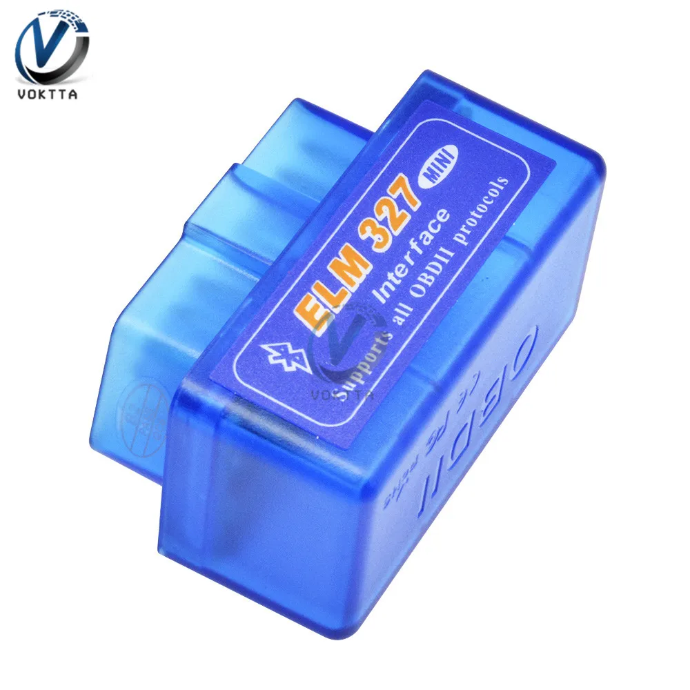 Mini ELM327 V2.1 OBD-II OBD2 Bluetooth diagnostico Auto interfaccia Scanner Scanner Scanner di codice strumento diagnostico di scansione per Android