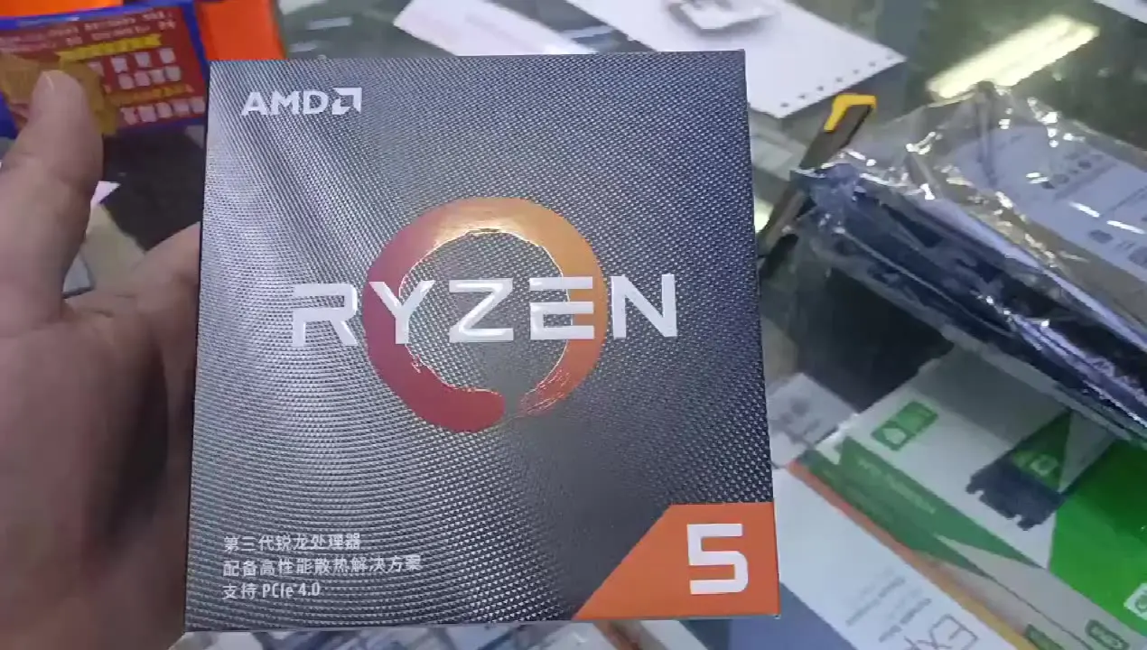 Cheap Original AMD Athlon Processor RYZE Brand New Original RY ZEN 5 7 2600 2700 Tray Version 3.4 Ghz 3.9 Ghz 4 6 8 Cores CPU