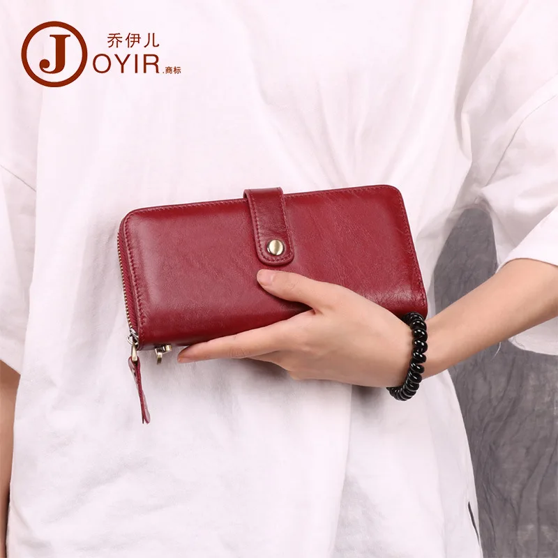 

Long Leather Lady Wallet Rfid Multi-card Mobile Phone Clutch Women Wallets Fashion Top Quality PU Leather Card Holder