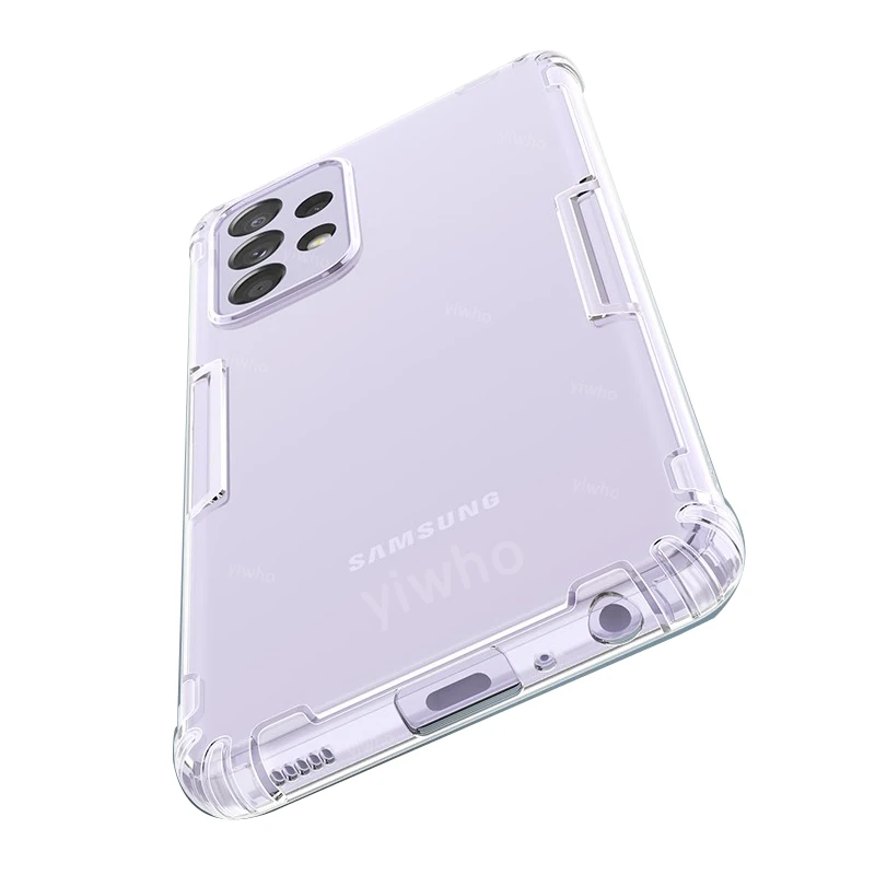 Full Cover Case for Samsung Galaxy A72 A52 A42 A32 5g A12 A21s M31s Transparent Soft TPU Cover for Samsung S21 S20 Plus Ultra Fe