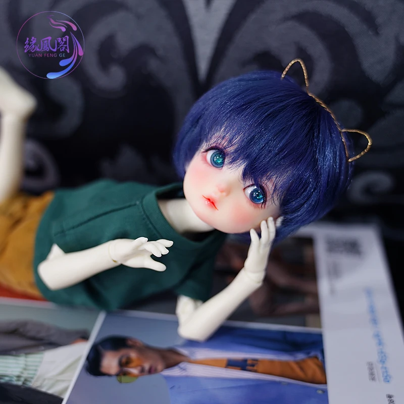 1/6 1/4 1/3 Scale BJD Accessories Doll Fashion Youth Short Hair Wig For BJD/SD YOSD MSD SD13 Boy SSDF Strong Uncle A0871