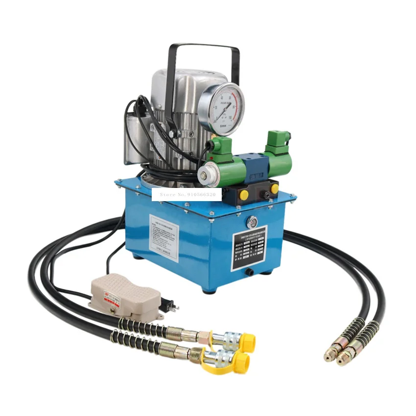 

DBD750-DS2 Electric Hydraulic Pump With Solenoid Valve Hydraulic Press Double Circuit Oil Press High Low Pressure Plunger Pump