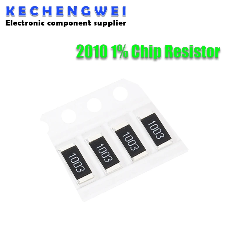 50pcs 2010 1% SMD resistor 0R ~ 10M 3/4W 0 1 10 100 150 220 330 ohm 1K 2.2K 10K 100K 220K 0R 1R 10R 100R 150R 220R 330R 470R 1M