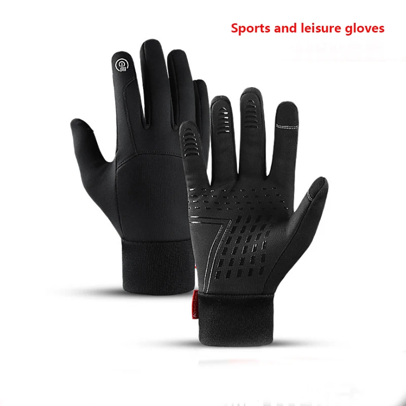 Winter Goves Mens Gloves Ladies Winter Accessories Running Touch Screen Full-finger Gloves Thermo outdoor fashion Accessories