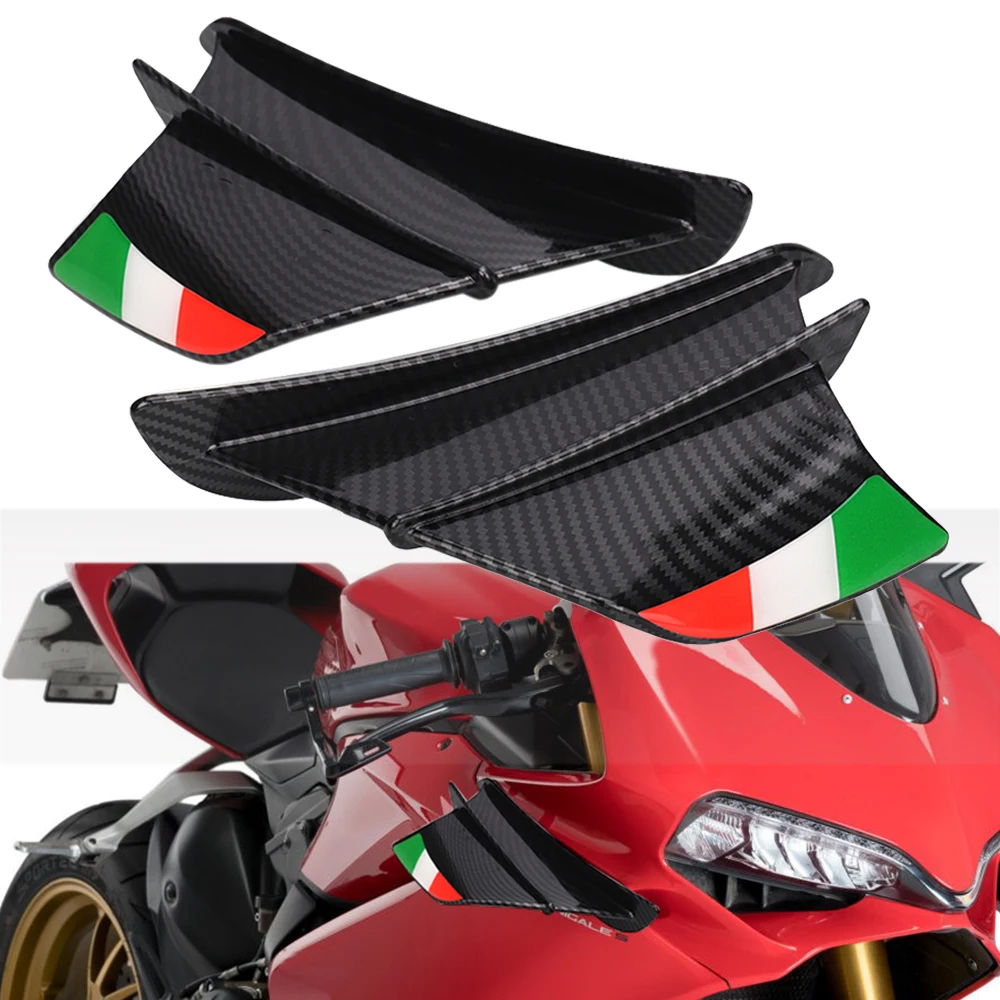 Motorcycle Winglet Aerodynamic Wing Kit For Honda CB599 CB600 CB900 CB600F HORNET CBR 600 F2 F3 F4 F4I Fairings Accessory