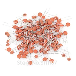 100PCS/LOT Ceramic capacitor 50V 1pF ~ 100nF 104 0.1uF 4.7PF 10PF 22PF 33PF  68PF 100PF 101 220PF 221 330PF 470PF 1NF 103 47NF