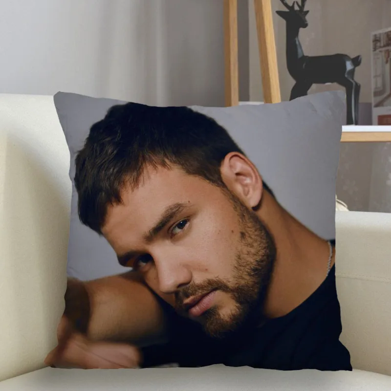 Musife Liam Payne Pillowcase Custom Square Pillow Cover Case Zipper Pillowcase 35*35,40*40,45*45cm Drop Shipping