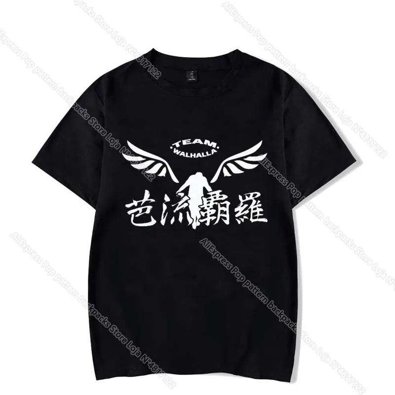 Anime Tokyo Revengers T Shirts Summer Men Short Sleeve T-shirts Luminous Unisex Teens Oversized Tshirt Tee Boys Girls Clothes