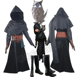 Game Identity V Diviner Prophet Cosplay costumes Seer Eli Clark Cosplay Costume survivor Original Skin Cosplay Clothes owl Props