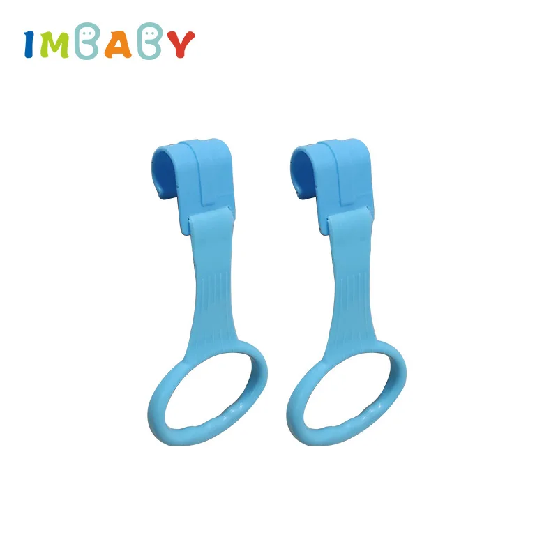 IMBABY 4pcs/lot Pull Ring For Playpen Baby Crib Hooks General Use Hooks Bed Rings Hooks Hanging Ring Help Baby Stand Accessories