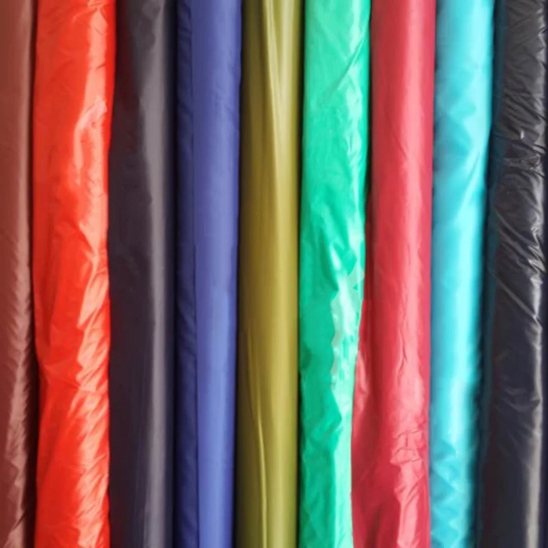 20D 35g Down Jacket Fabric Fabric Oil Surface Polished 380T Nylon Spinning, Waterproof, Anti-static, Anti-drilling Velvet