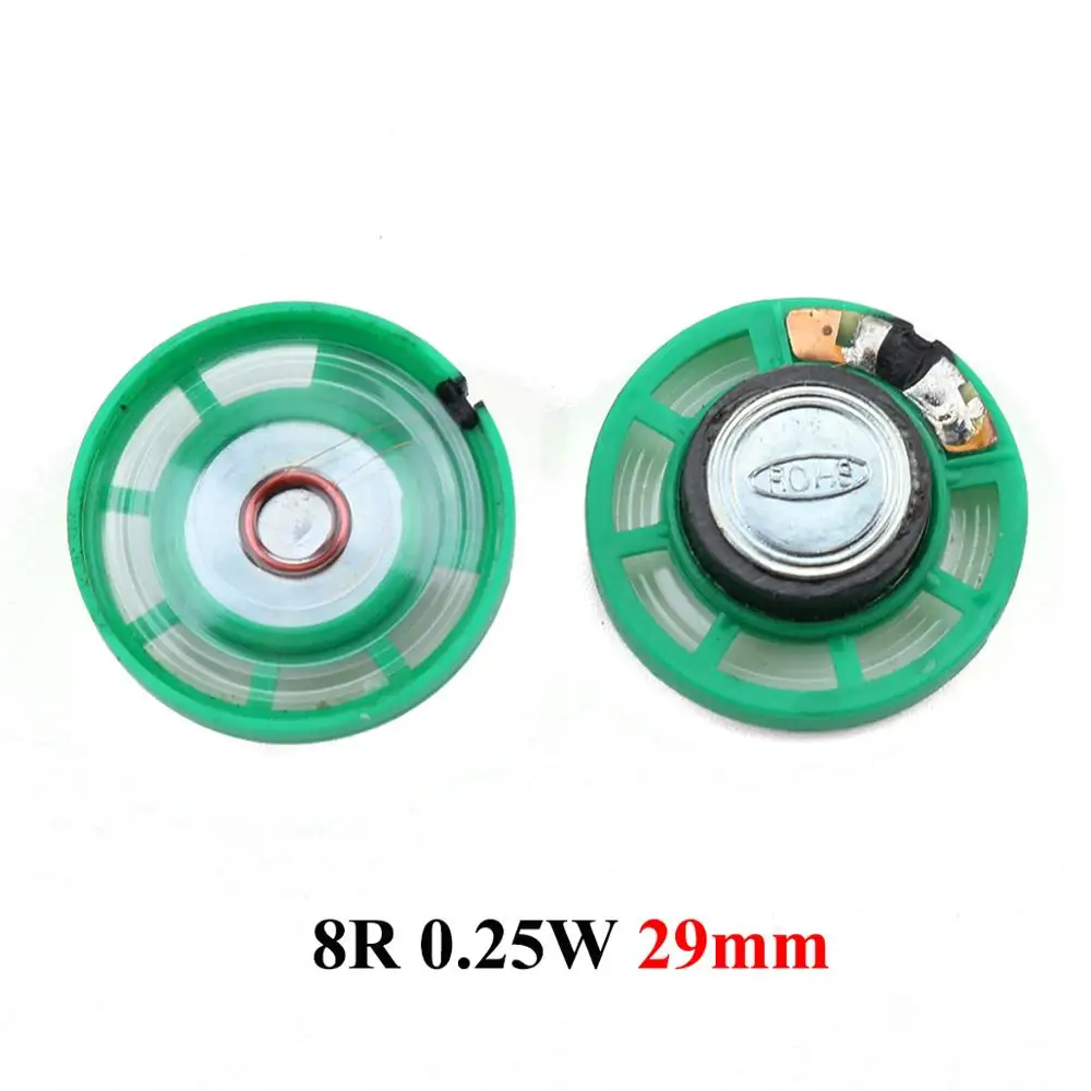 YuXi Ultra-thin Mini speaker 8 ohms 0.25 watt 0.25W 0.5W 16R speaker Diameter 20/21/23/26/27/29/36/40 MM