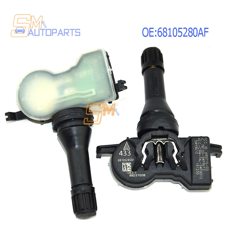 

Датчики давления в шинах 68105280AF TPMS для Jeep Chrysler Dodge 433 МГц