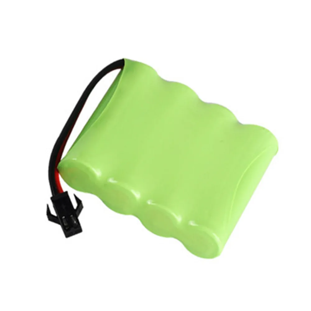 4.8 فولت 2400mAh NiMH بطارية ل سيارة لعبة تحكم عن بُعد قارب الإضاءة الكهربائية الإضاءة المرافق الأمنية 4 * AA 4.8 فولت بطارية قابلة للشحن حزمة