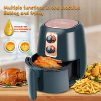 Household 4.8L Air Fryer Large Capacity Intelligent Lampblack Free Chips Mechanical And Electrical Fryer Chips