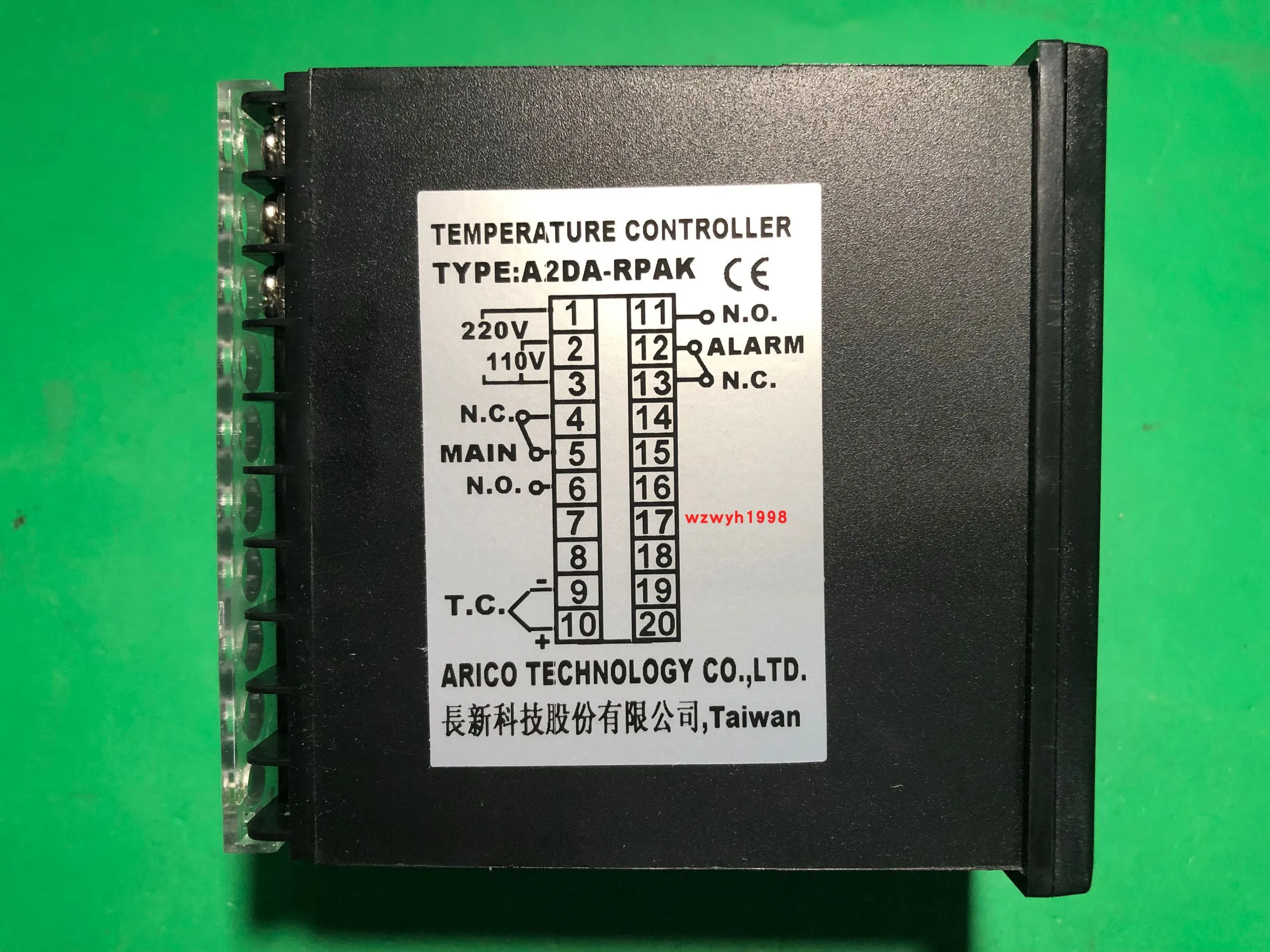 Imagem -05 - Arico A2da-rpak Máquina de Moldagem por Injeção Controle Temperatura A2da-rpk Controlador Temperatura