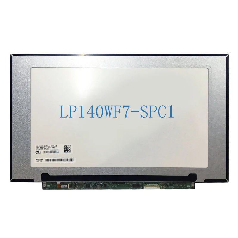 Imagem -03 - Display Screen Laptop Lcd 1920*1080 Fhd 30 Pinos Nv140fhm-n48 B140han04.0 N140hca-ebc Lp140wf7-spc1 N140hca-eac Rev.c2 c3 hd