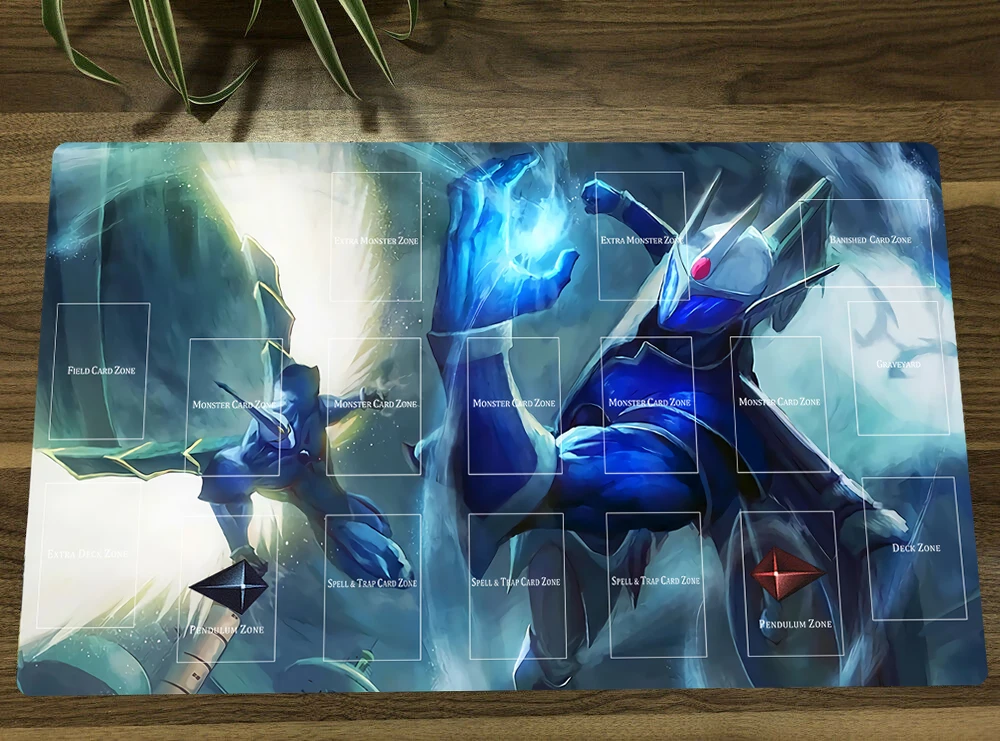 

Board Game YuGiOh Elemental HERO Neos TCG Mat Trading Card Game Mat CCG Playmat Anti-slip Rubber Mouse Pad 60x35cm Free Bag