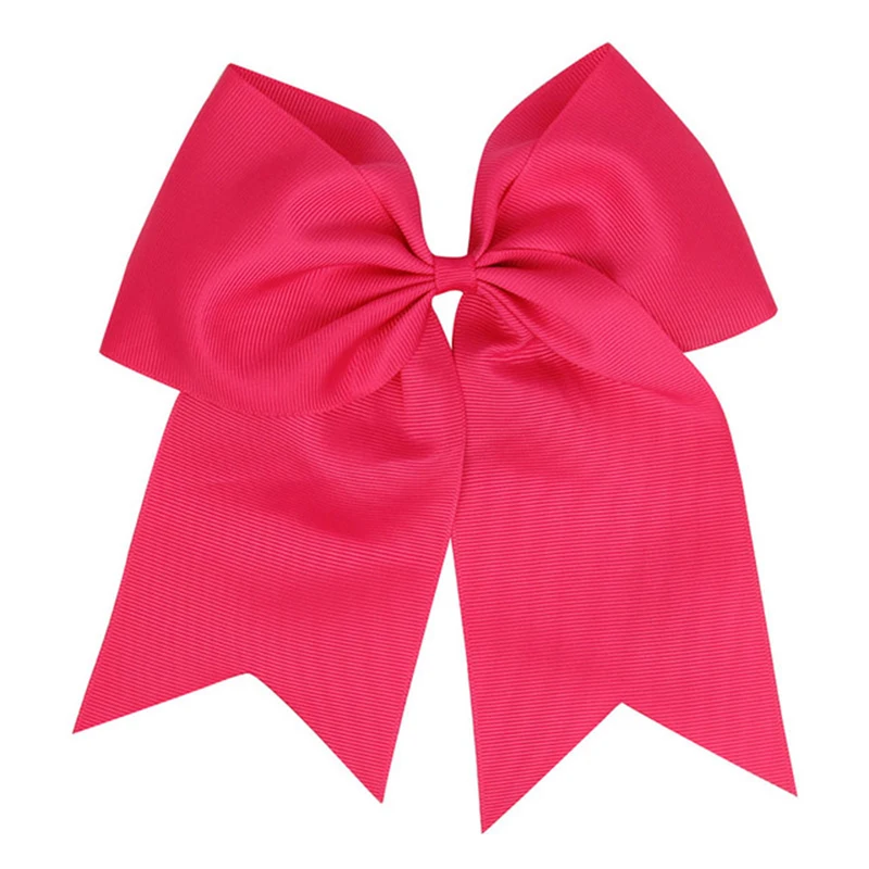 Jumbo Cheerleading Bow 8 Inch Large Cheer Hair Bows with Ponytail Holder for Teen Girls Softball Cheerleader Outfit Uniform Bow — zdjęcie 2