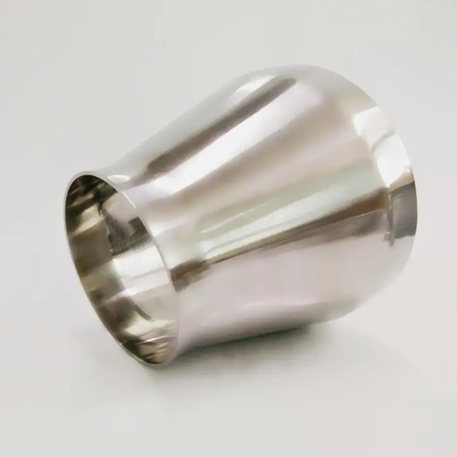 

48mm Turn 34mm DN32 DIN Butt Welding Reducer SUS 304 Stainless Steel Sanitary Pipe Fitting Homebrew Beer Exhaust