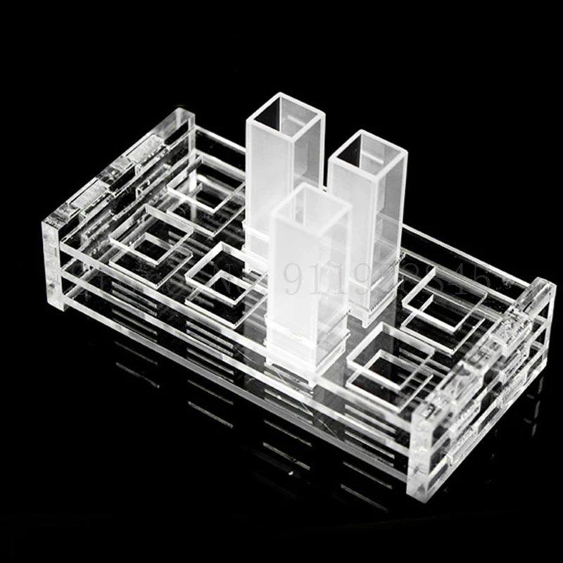 Vidrio orgánico PMMA 751, 10/20/30/40/50mm, rejilla de cubeta, suministros de laboratorio, 1 Uds.