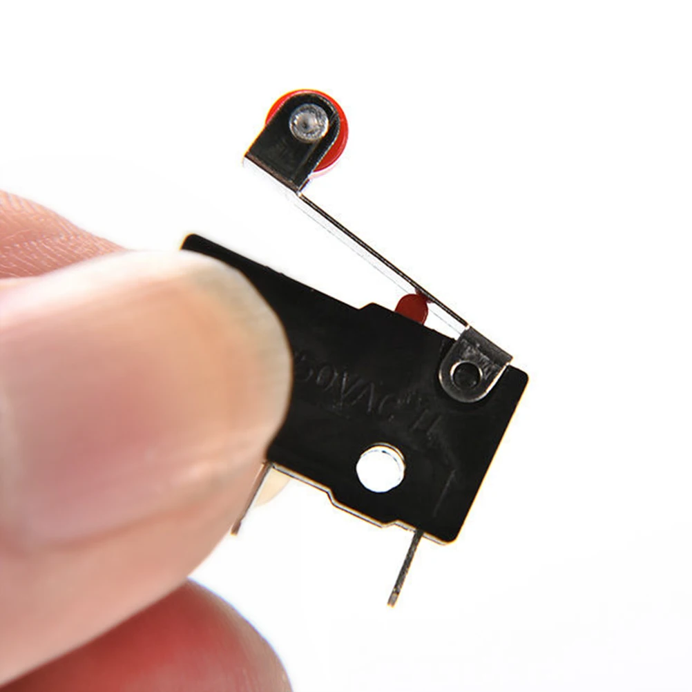 10 шт./компл. мини 3-контактный тактовый выключатель KW12-3 5A 250V круглый Ручка часы микропереключатель