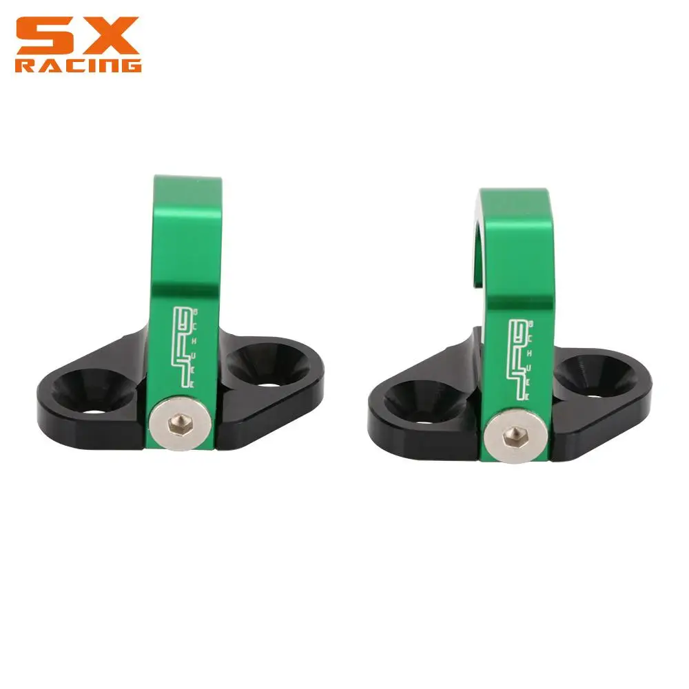 Rear Brake Hose Cable Clamp Holder Guide For Kawasaki KX 80 85 100 125 250 500 KLX 250 250S 250SF 250R 230R 300R 650R KDX 250