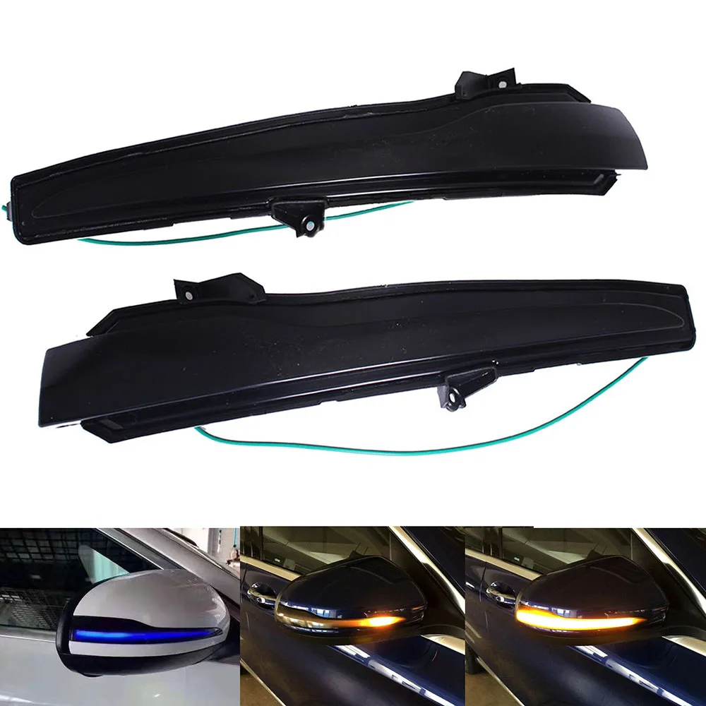 

Dynamic Blinker Turn Signal LED light For Mercedes Benz C E S GLC W205 X253 W213 W222 V Class W447 Side Mirror Indicator Light