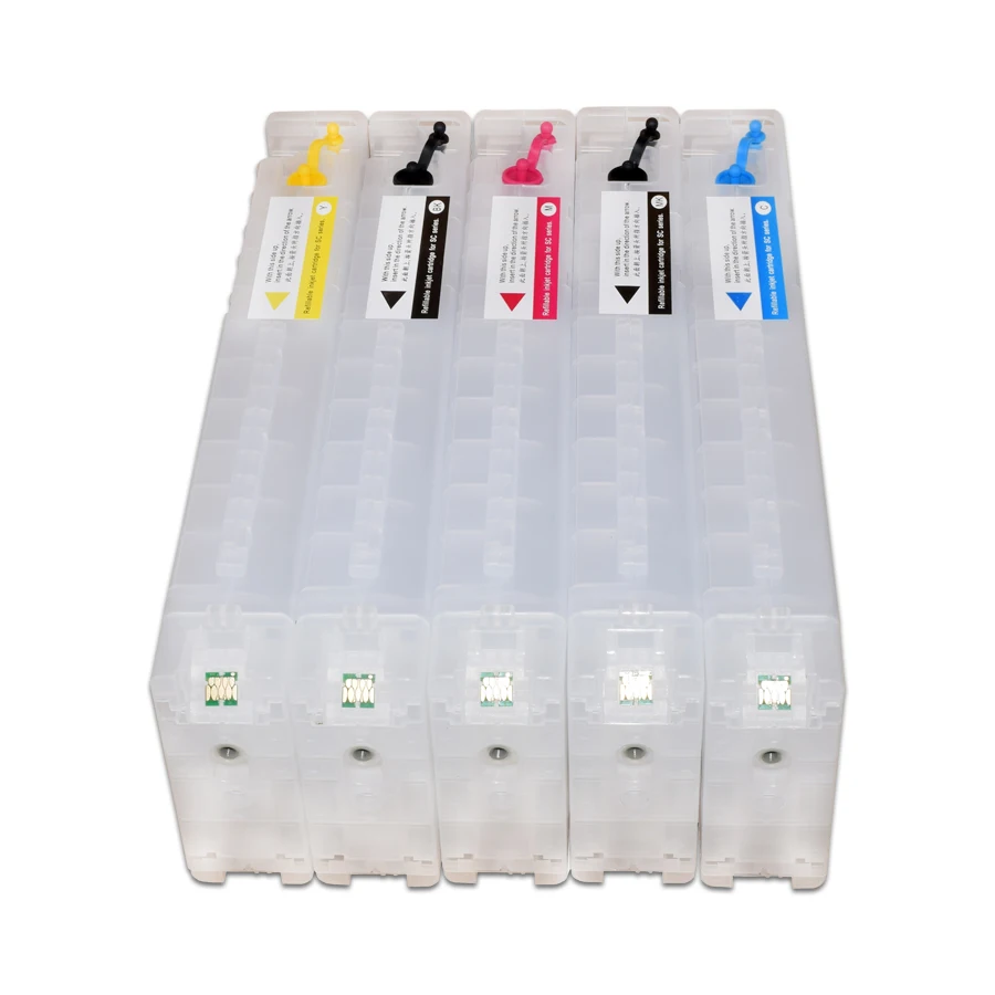 

5Color T6941-T6945 Refillable Ink Cartridge for Epson SureColor T3070 T5070 T7070 Printers 700ml/PC