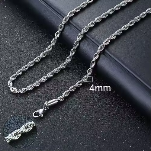 Vnox Cuban Chain Necklace for Men Women,Basic Punk Stainless Steel Curb Link Chain Chokers,Vintage Gold Color Solid Metal Collar - Image 21