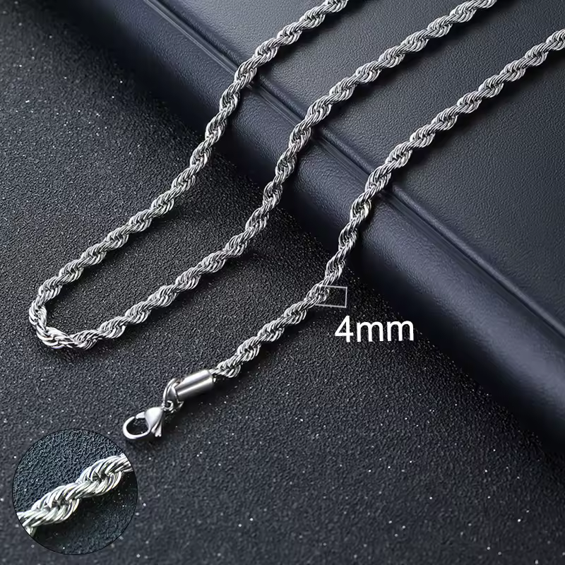 Vnox Cuban Chain Necklace for Men Women,Basic Punk Stainless Steel Curb Link Chain Chokers,Vintage Gold Color Solid Metal Collar - Image 21