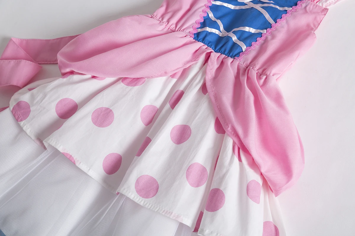 Bo peep-vestidos de tutú para niña, disfraz de Forky Sheriff, Buzz lightyear, vaquero, con sombrero