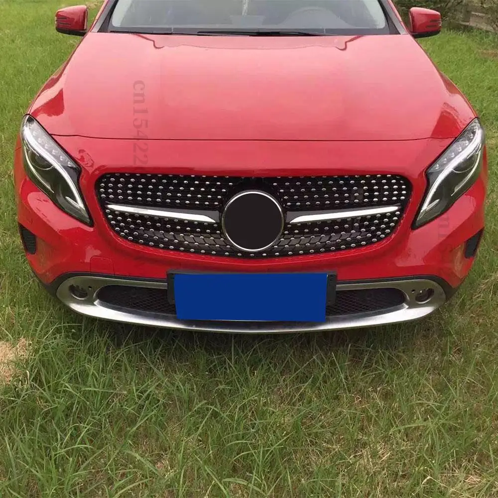 

Suitable for Mercedes Benz GLA X156 2014-2019 Upgraded Front Bumper Grille Engine Hood Replacement Body Kit