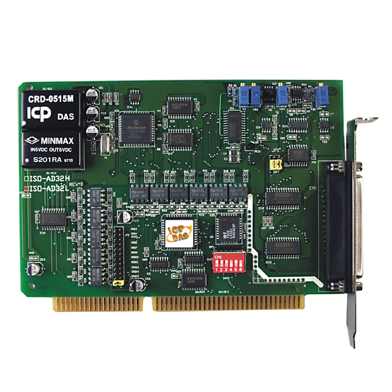 New Original Spot Photo For ISO-AD32H/L ISA Bus 12-Bit 200kS/s 32-Channel Isolated Analog Input Card