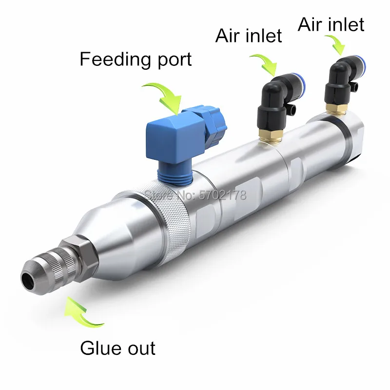 DA-61 grande flusso di grandi dimensioni silicone flusso valvola di erogazione