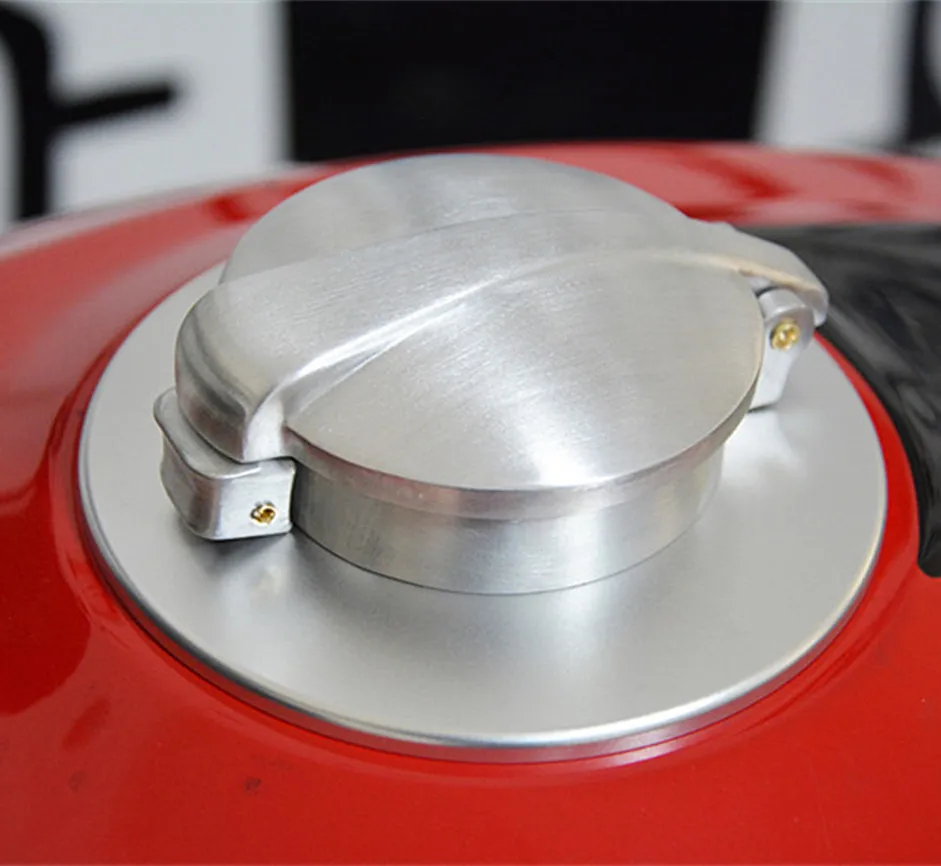 Tapa de tanque de combustible para motocicleta, tapa Vintage para DUCATI Scrambler Cafe Racer, tapa del tanque de la motocicleta