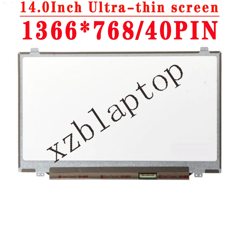 Imagem -03 - Polegadas 1366*768 Lvds 40pin Ultra-fina Tela de Lcd para hp Envy141007 14-v048 14-b023 14-b032 14-b042 Dv4-serie M4-1009 M4-1018 14.0