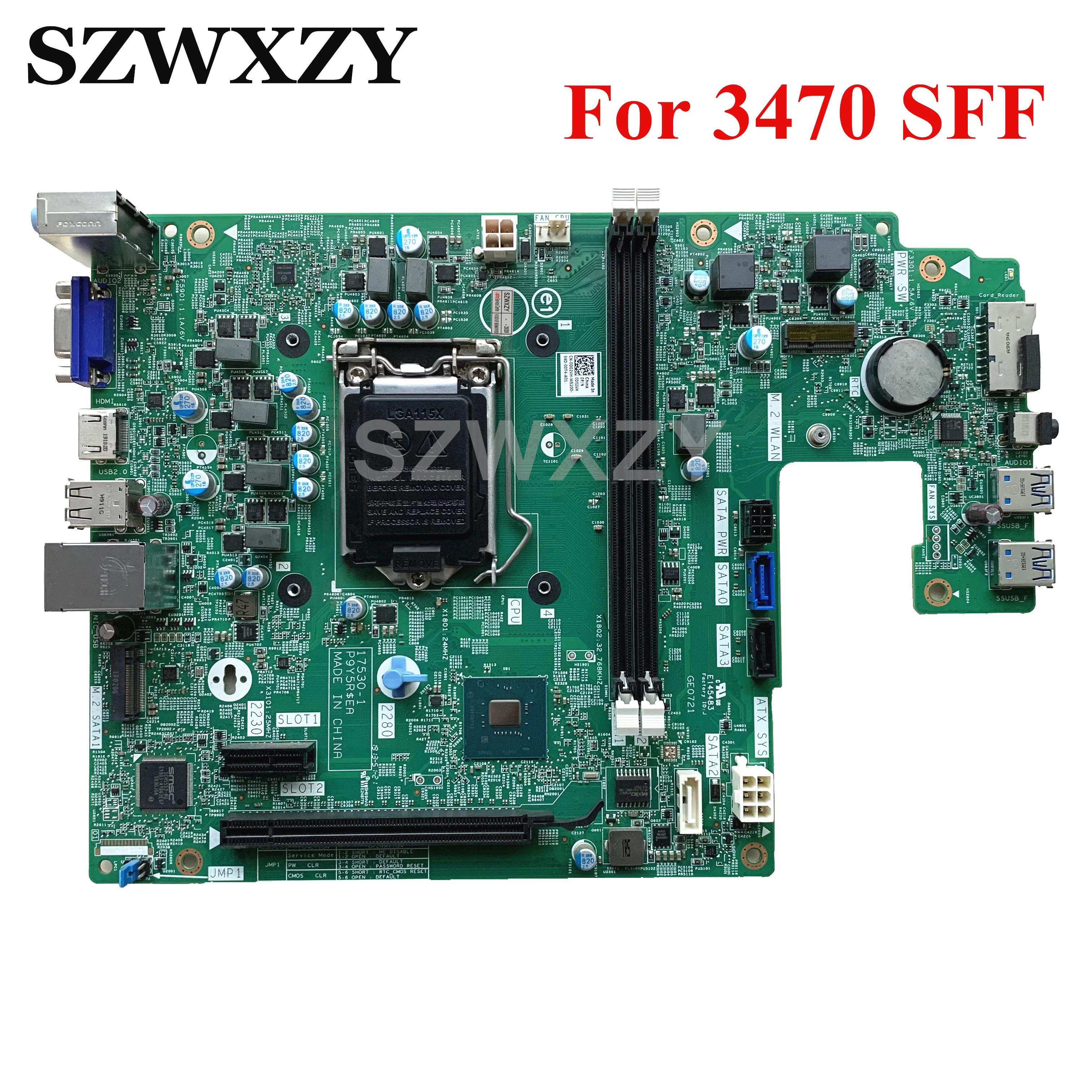 Original For Dell VOSTRO 3470 SFF Desktop Motherboard D02VH 0D02VH 03NJH0 3NJH0 4FN10 04FN10 DDR4 LGA 1151