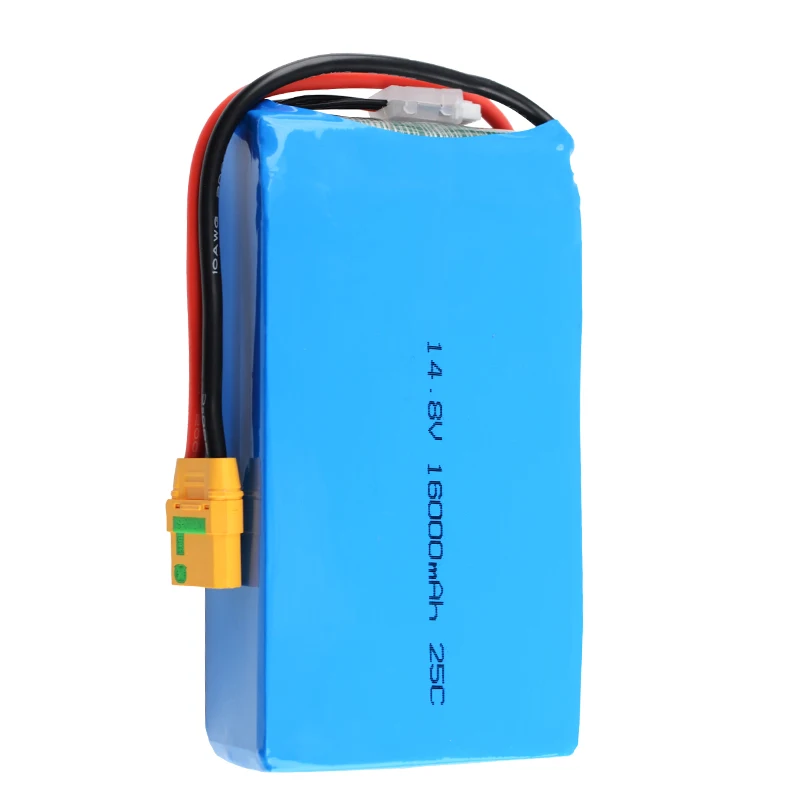 4S 14.8V 16000mAh 25C LiPo Battery XT60 XT90S Plug For 1/5 Rc Car RC Drone RC Aircraft Quadcopter Helicopter Airplane Boat