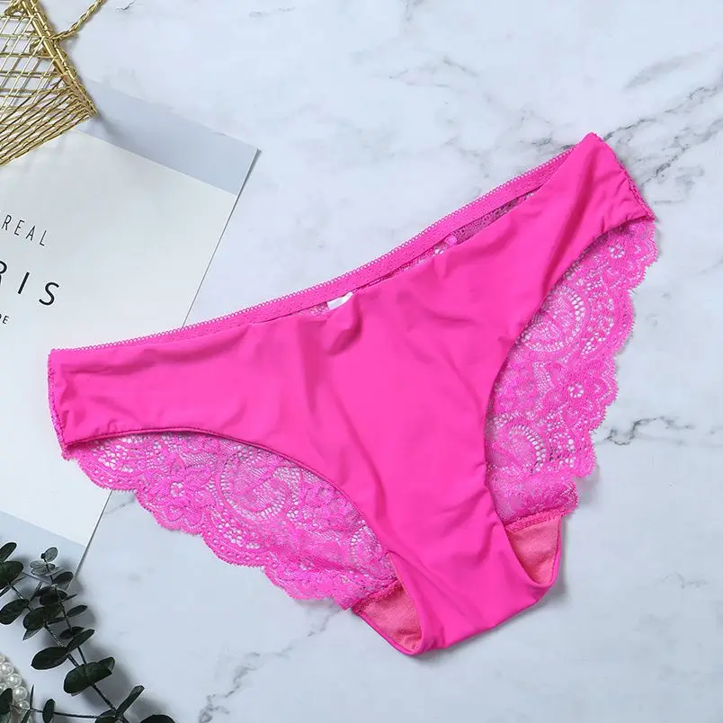 Lace Panties Female Underpants Sexy Panties For Women Briefs Underwear Comfortable Ladies Pantys Lingerie 13 Solid Color
