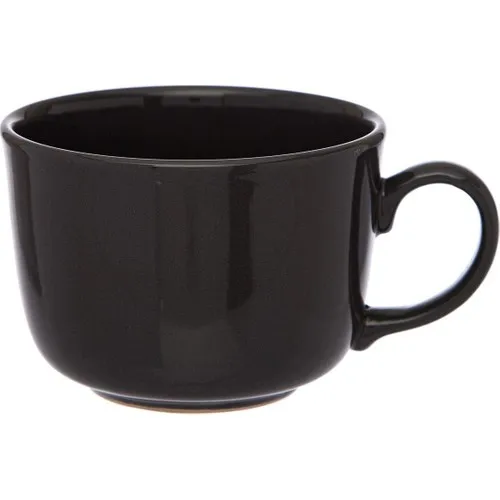 Brief Mug 11 cm Dark Gray-1 Pcs Ceramic Coffee Cup Mugs Women Water Soft Drink Beverage Cup