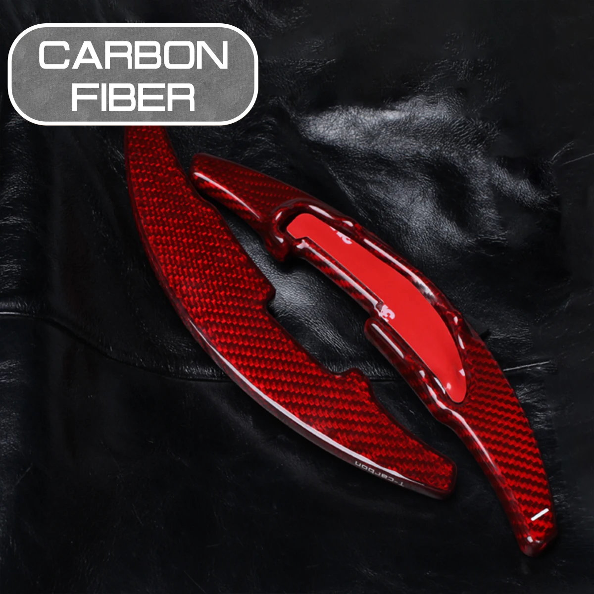 Carbon Fiber Car Steering Wheel Extend Paddle Shifters Covers Car Stickers For BMW M2 M3 M4 M5 M6 X5M X6M