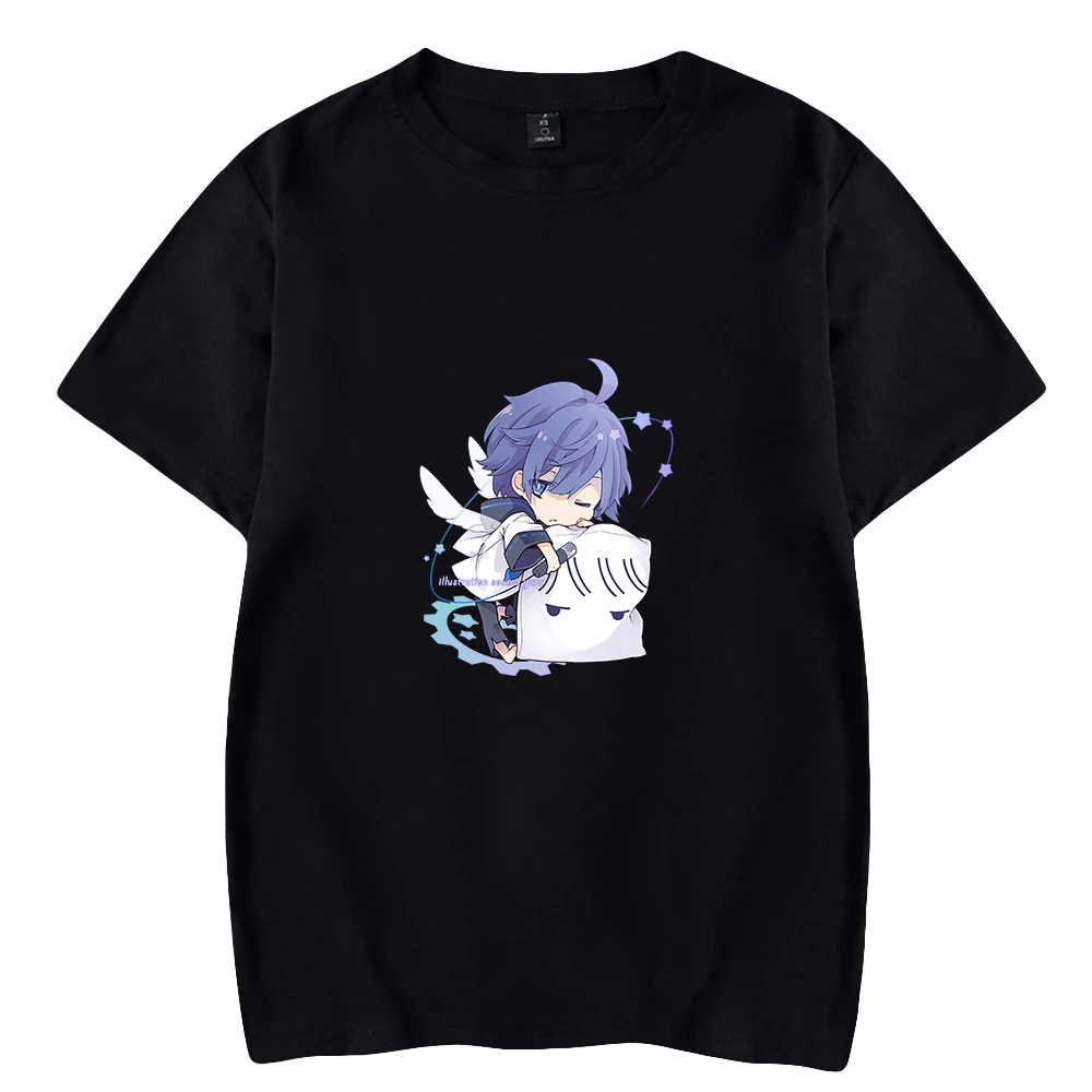 2021 Soraru Mafumafu Mafu Mafu druku wiosna lato wakacje ulica mężczyźni/kobiety dorywczo Kawaii GHIP HOP Streetwear T-shirt